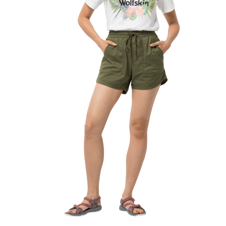 Delta Green Collection Brand Jack Wolfskin Women's Senegal Shorts