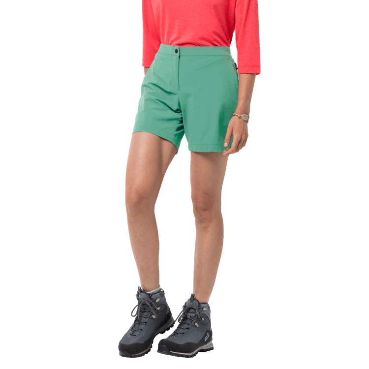 Pacific Green Women's JWP Shorts Brand Jack Wolfskin Origin