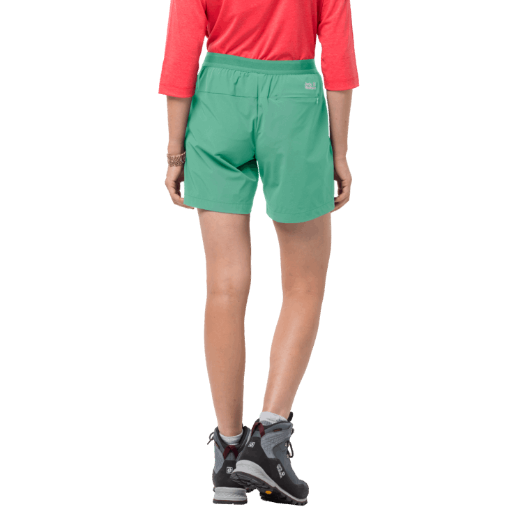 Pacific Green Women's JWP Shorts Brand Jack Wolfskin Origin
