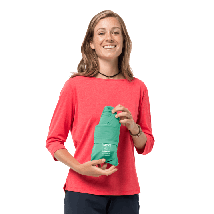 Pacific Green Women's JWP Shorts Brand Jack Wolfskin Origin