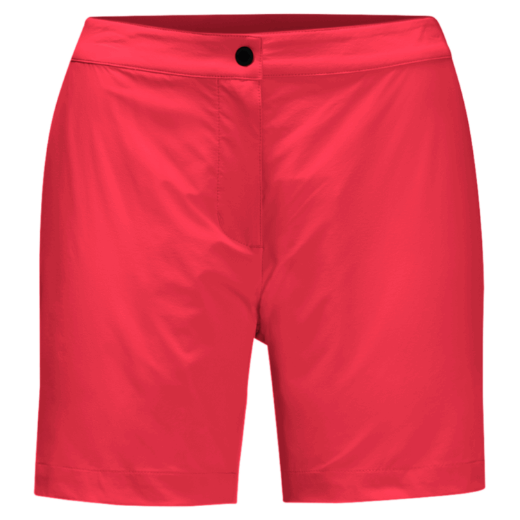 Brand Women's JWP Shorts Brand Jack Wolfskin Tulip Red