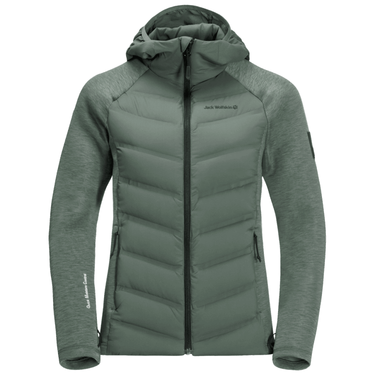 Hedge Green Women's Tasman Jacket Brand Jack Wolfskin