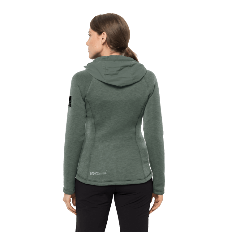 Hedge Green Women's Tasman Jacket Brand Jack Wolfskin