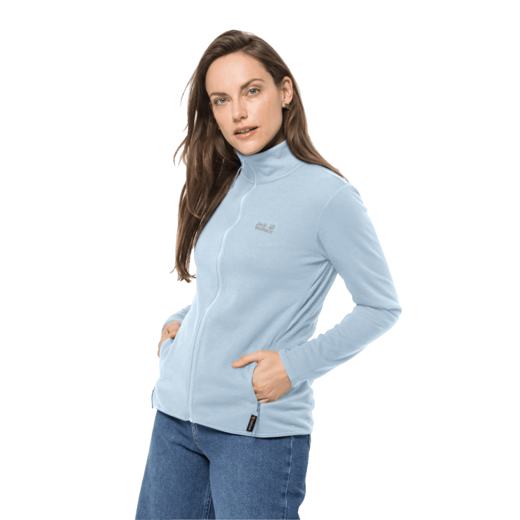 Brand Jack Wolfskin Women's JWP Midlayer Crystal Blue Collection