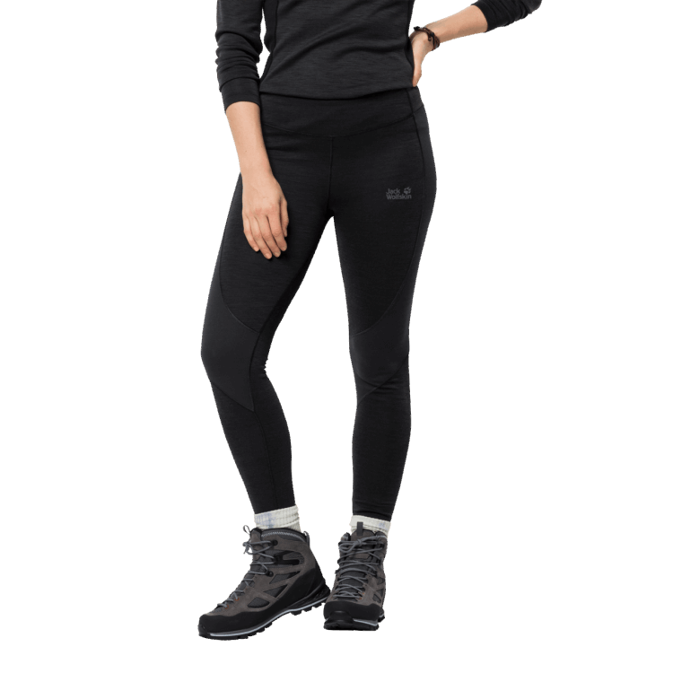 New Women's Arctic Xt Tights Black Brand Jack Wolfskin