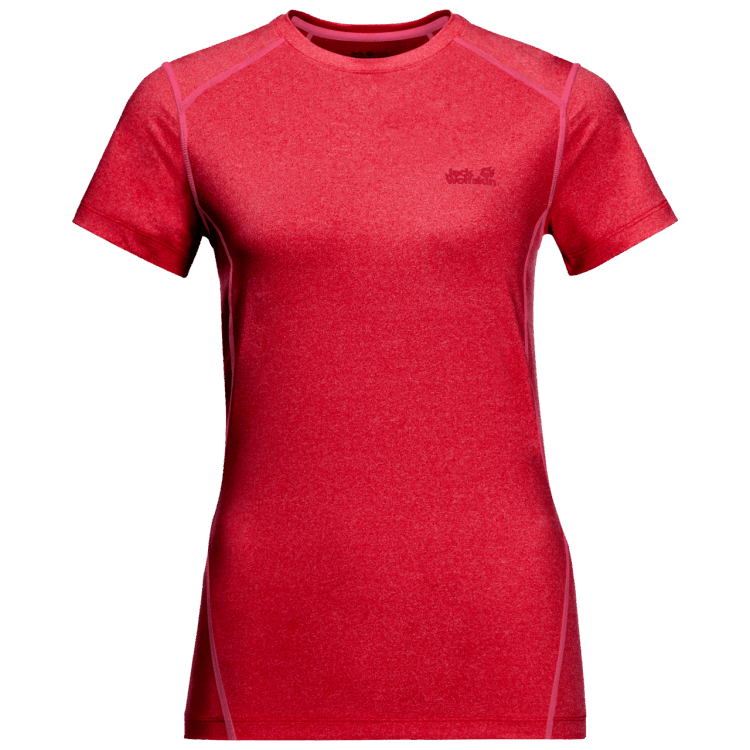 Brand Jack Wolfskin Collections Clear Red Women's Sky Flex T