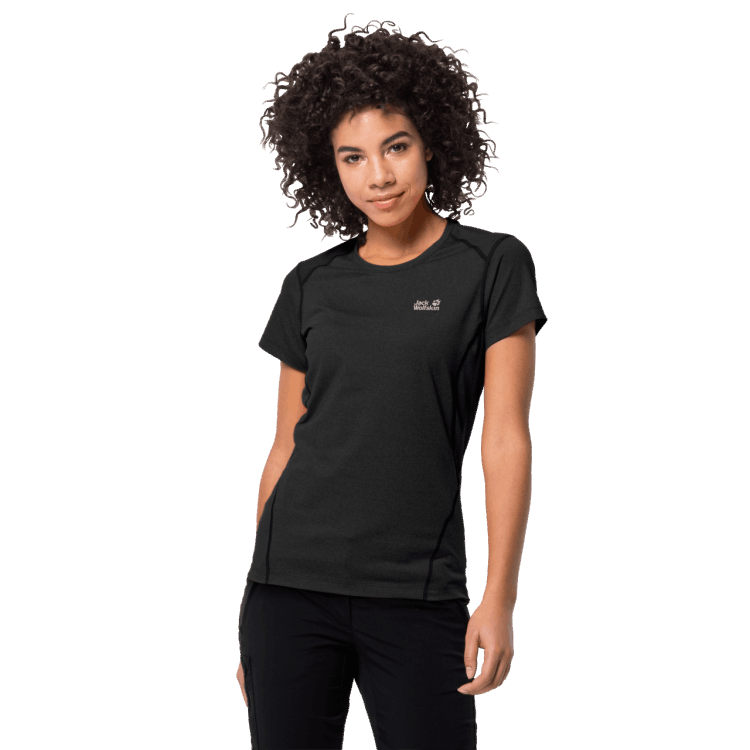 Brand Jack Wolfskin Women's Sky Flex T Black Origin