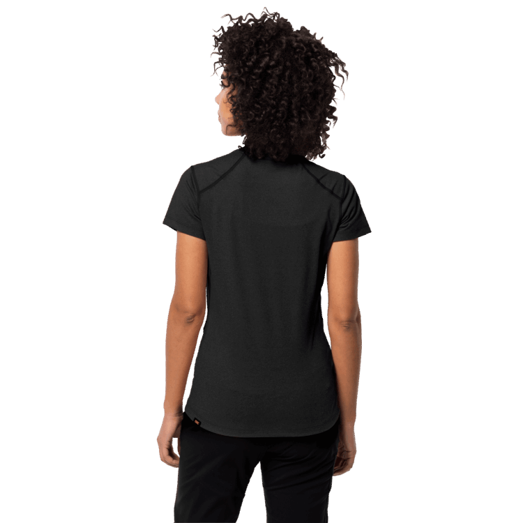Brand Jack Wolfskin Women's Sky Flex T Black Origin