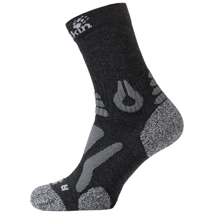 Hiking Pro Classic Cut New Brand Jack Wolfskin Dark Grey