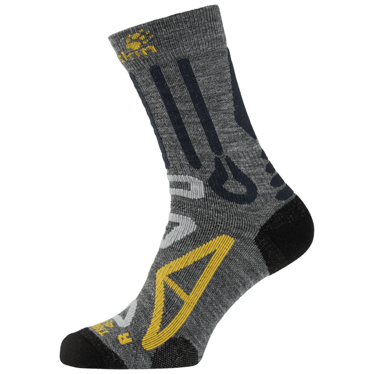 Brand Jack Wolfskin Dark Grey Trekking Pro Classic Cut Socks Collections