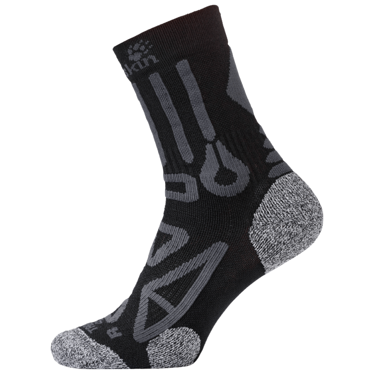 Brand Jack Wolfskin Origin Trekking Pro Classic Cut Socks Black