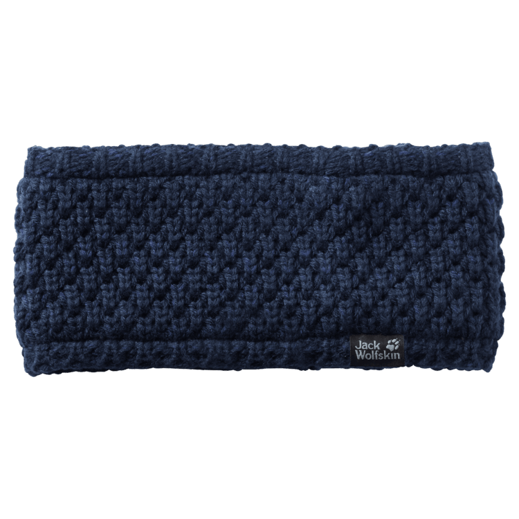 Midnight Blue Women's Highloft Knit Headband Collection Brand Jack Wolfskin