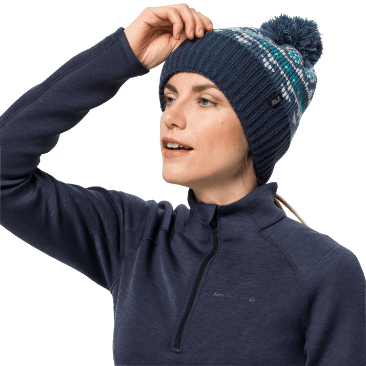 Women's Mountain Cap Collections Frost Blue Brand Jack Wolfskin