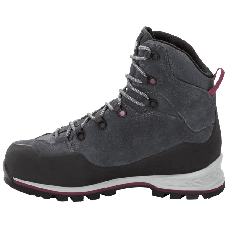 Origins Women's Wilderness Xt Texapore Mid Brand Jack Wolfskin Ebony-Burgundy