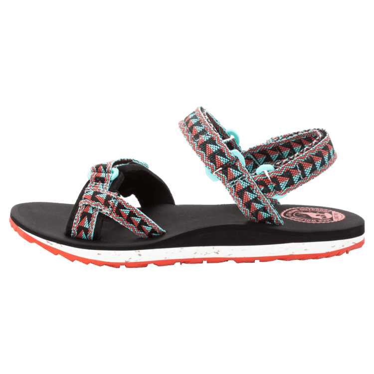 Brand Women's Outfresh Sandal Black-Aquamarine Brand Jack Wolfskin