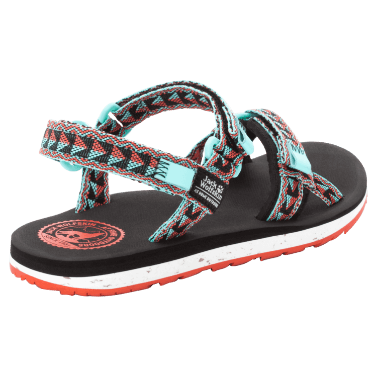 Brand Women's Outfresh Sandal Black-Aquamarine Brand Jack Wolfskin