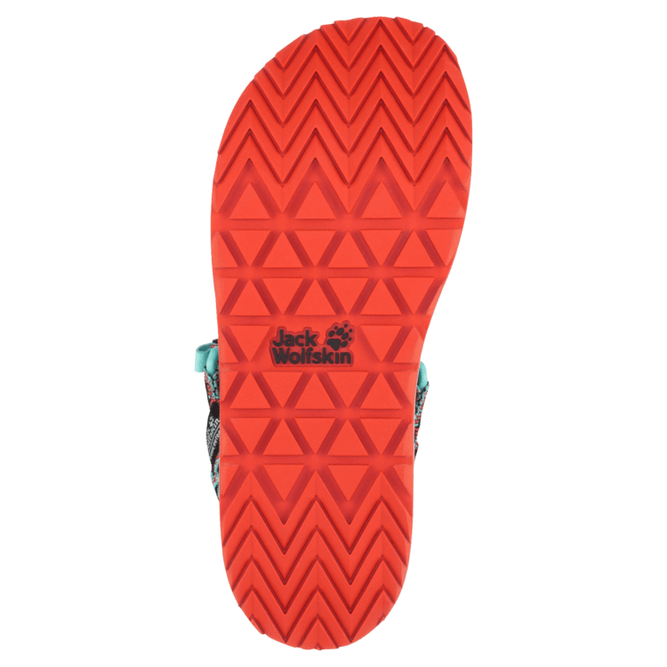 Brand Women's Outfresh Sandal Black-Aquamarine Brand Jack Wolfskin