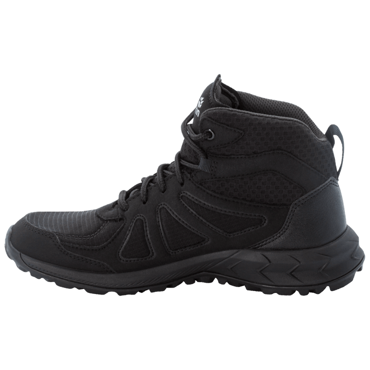 WOODLAND 2 TEXAPORE MID W Brand Jack Wolfskin Black-Grey New