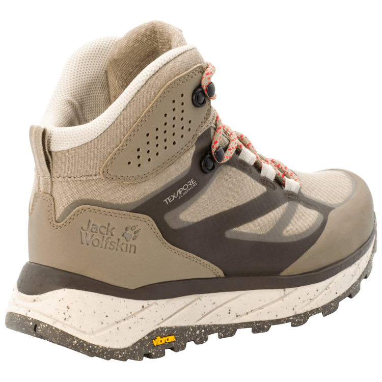 Women's Terraventure Texapore Mid Origin Brand Jack Wolfskin Beige-Light Beige