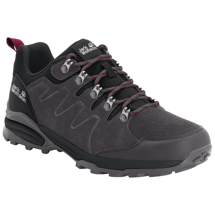 Brand Jack Wolfskin Dark Steel-Purple Women's Refugio Texapore Low Brands