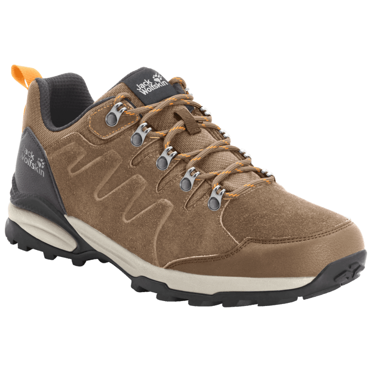 Brand Jack Wolfskin Original Women's Refugio Texapore Low Brown-Apricot