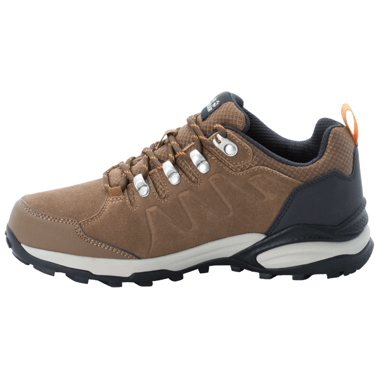 Brand Jack Wolfskin Original Women's Refugio Texapore Low Brown-Apricot