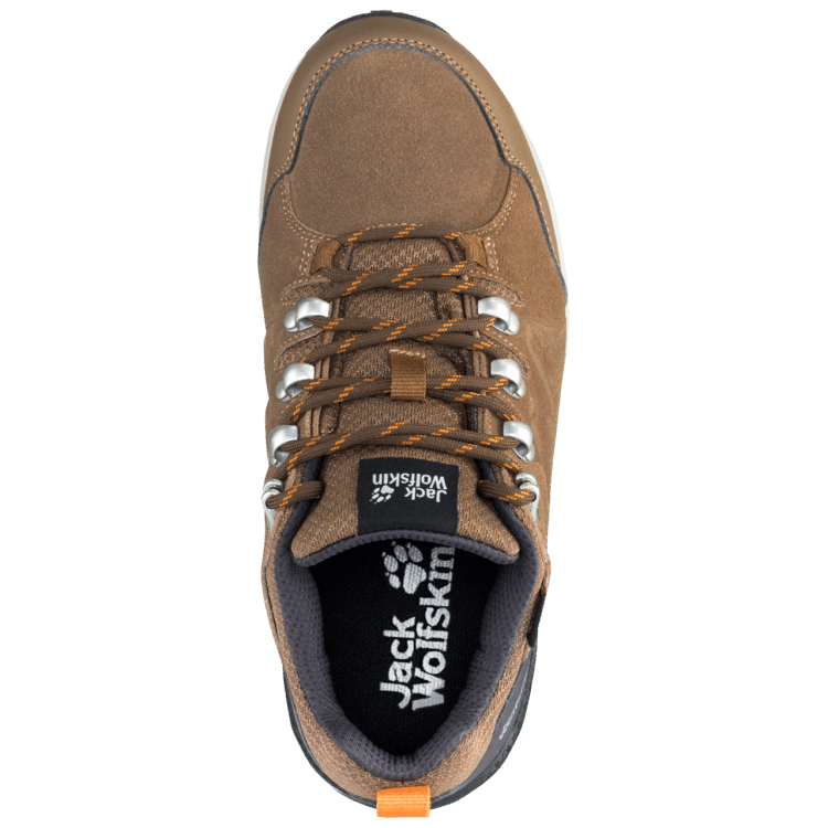 Brand Jack Wolfskin Original Women's Refugio Texapore Low Brown-Apricot