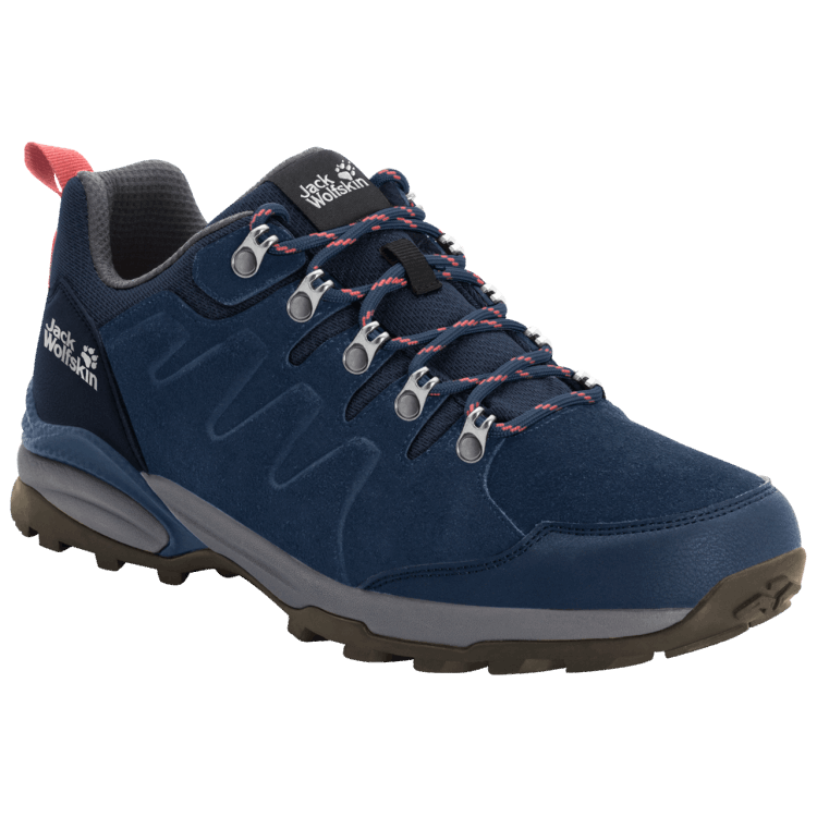Brand Jack Wolfskin Hot Dark Blue-Grey Women's Refugio Texapore Low