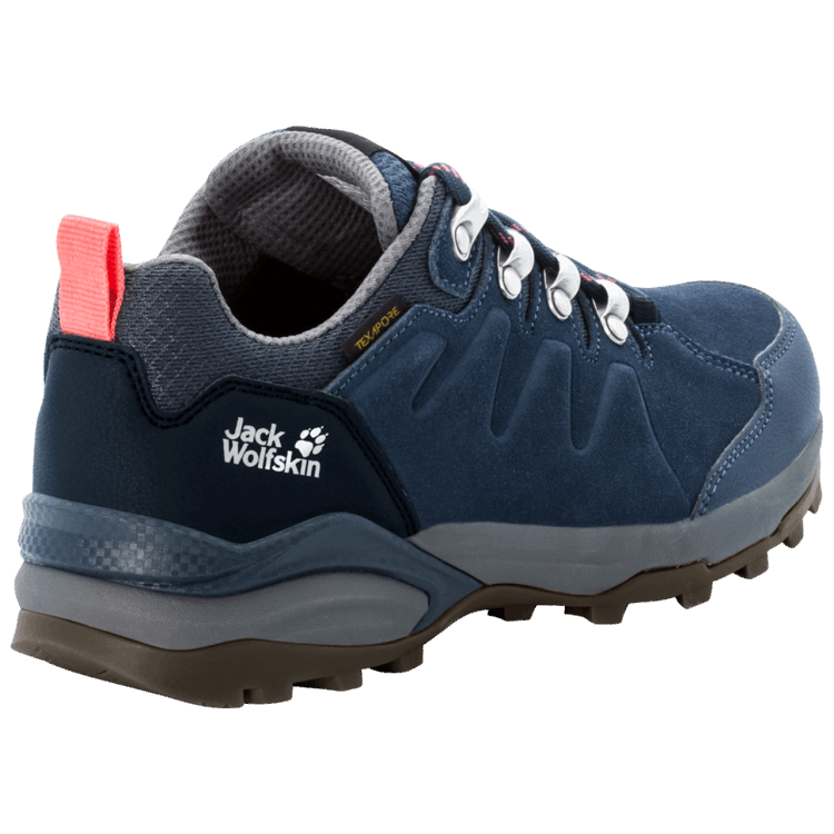 Brand Jack Wolfskin Hot Dark Blue-Grey Women's Refugio Texapore Low
