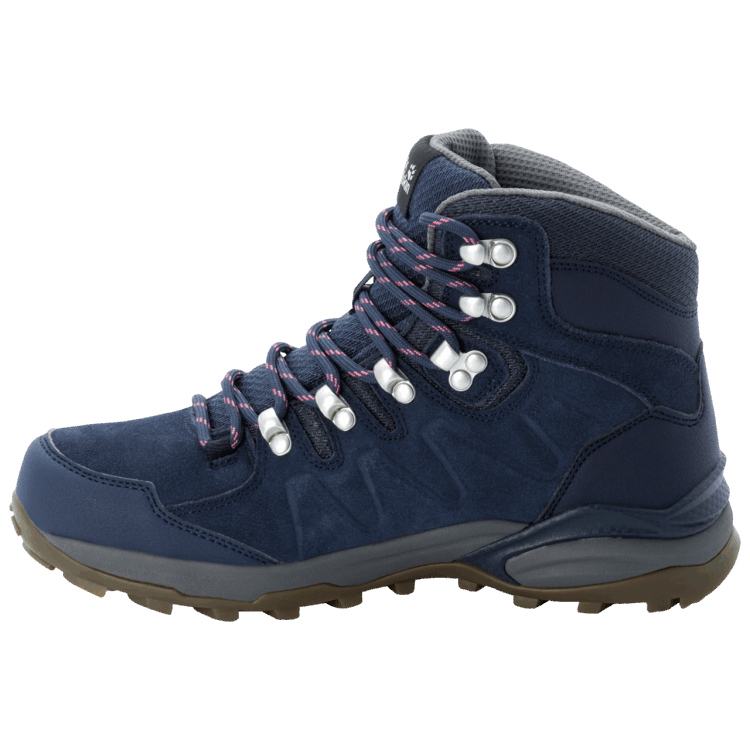 Dark Blue-Grey Brand Jack Wolfskin Fashion Women's Refugio Texapore Mid