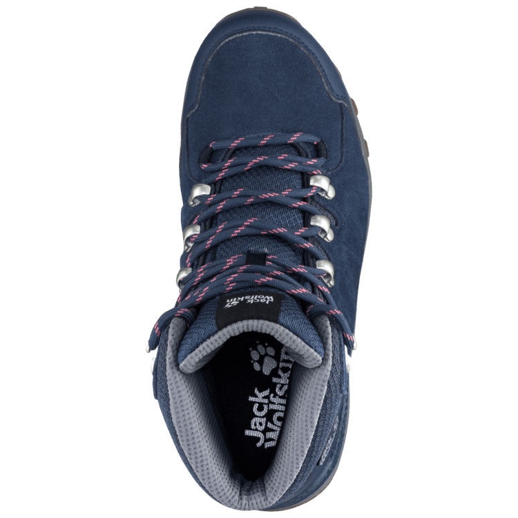 Dark Blue-Grey Brand Jack Wolfskin Fashion Women's Refugio Texapore Mid