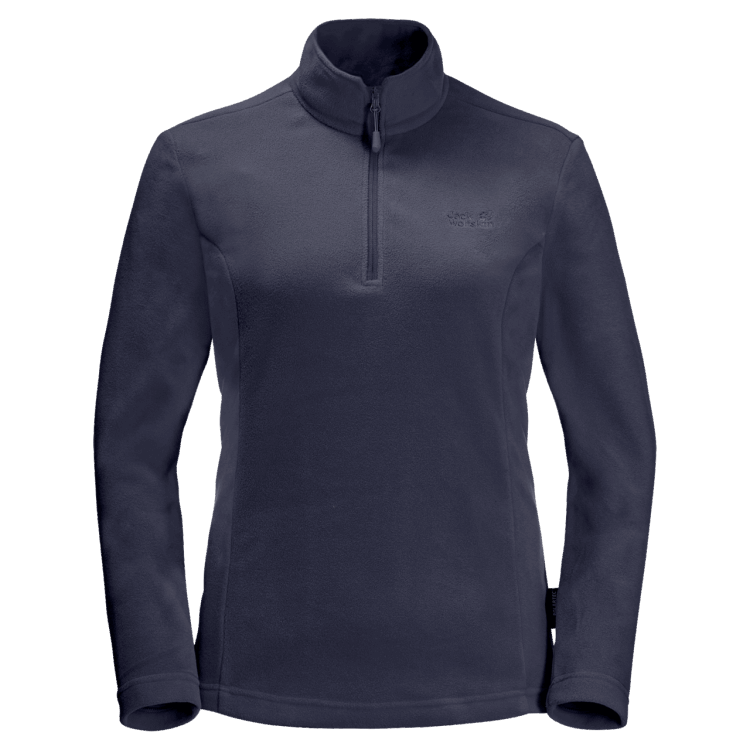 Original Women's Taunus Quarter Zip Pullover Graphite Brand Jack Wolfskin