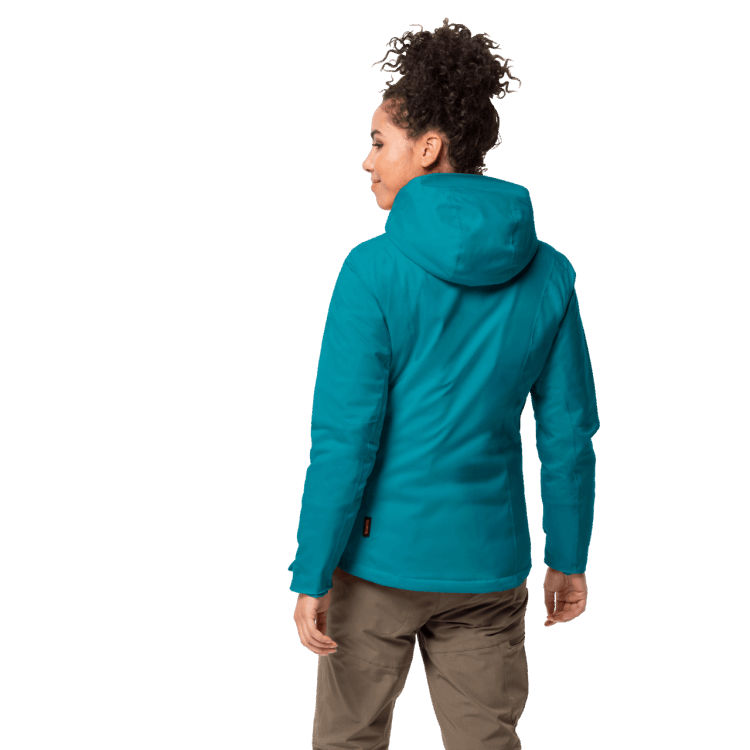 New Dark Cyan Brand Jack Wolfskin Women's Troposphere Jacket