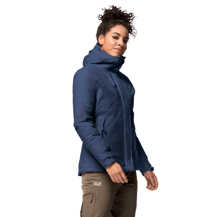 Women's Troposphere Jacket Brand Jack Wolfskin Dark Indigo Collection