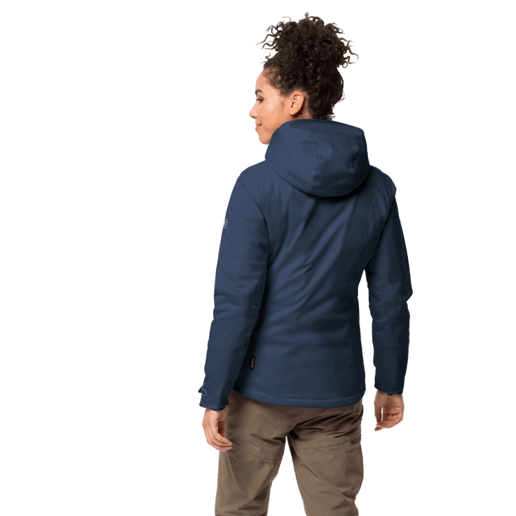 Women's Troposphere Jacket Brand Jack Wolfskin Dark Indigo Collection