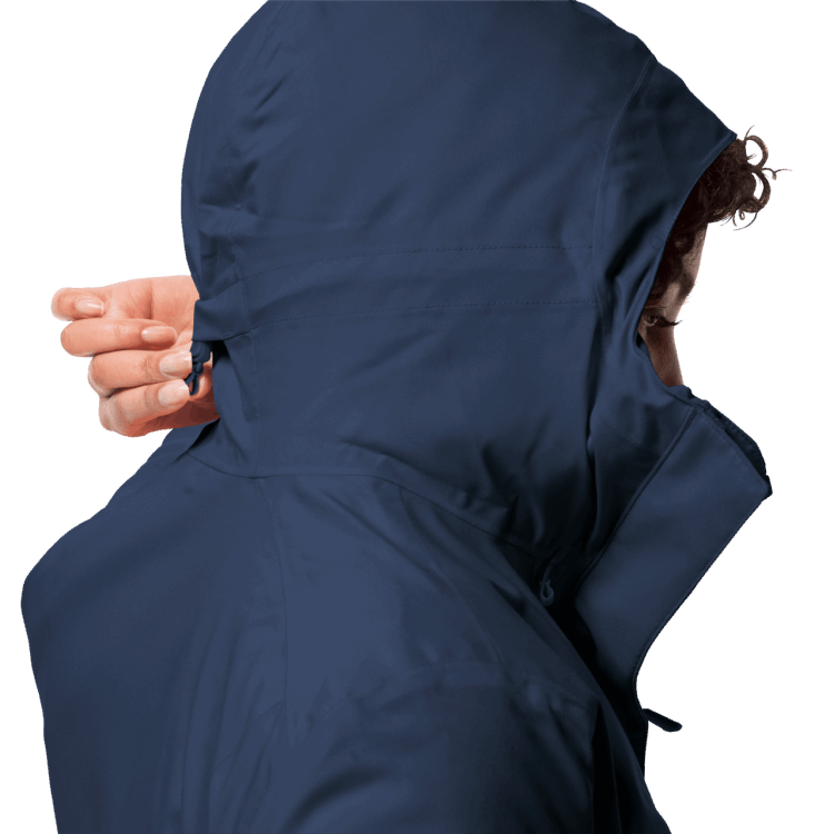 Women's Troposphere Jacket Brand Jack Wolfskin Dark Indigo Collection