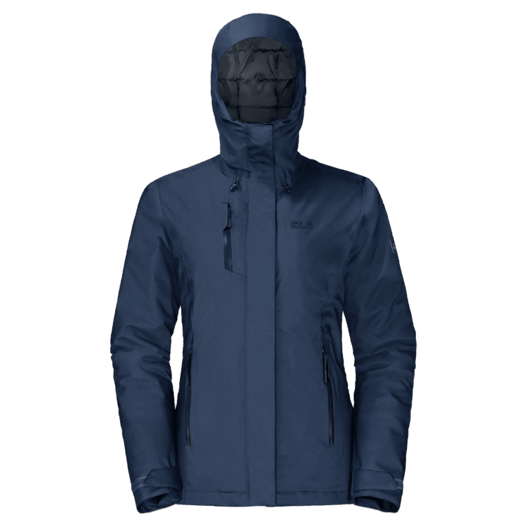 Women's Troposphere Jacket Brand Jack Wolfskin Dark Indigo Collection