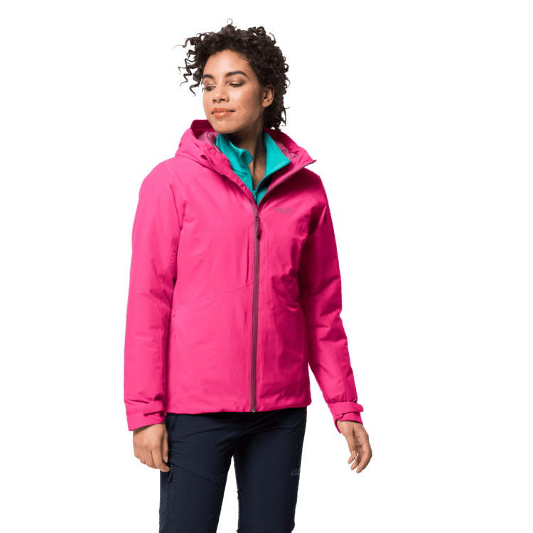 Brand Jack Wolfskin Best Women's Argon Storm Jacket Pink Anemone
