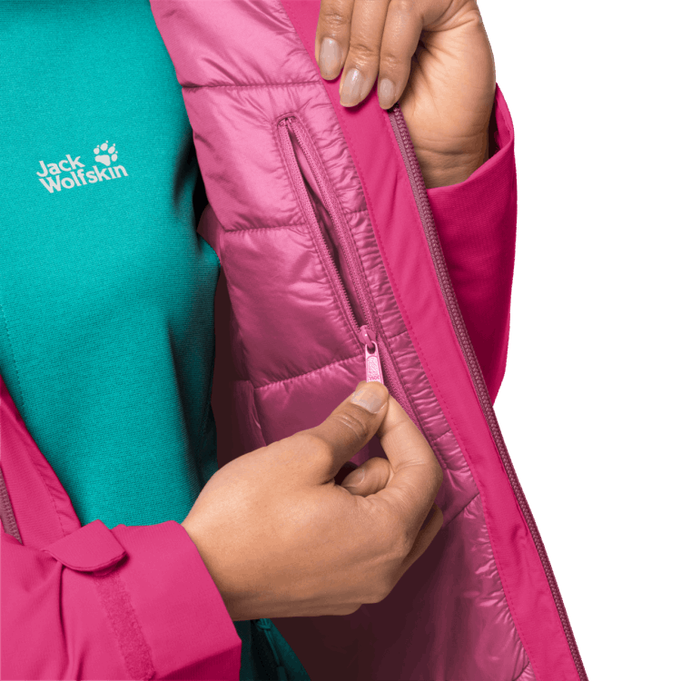 Brand Jack Wolfskin Best Women's Argon Storm Jacket Pink Anemone