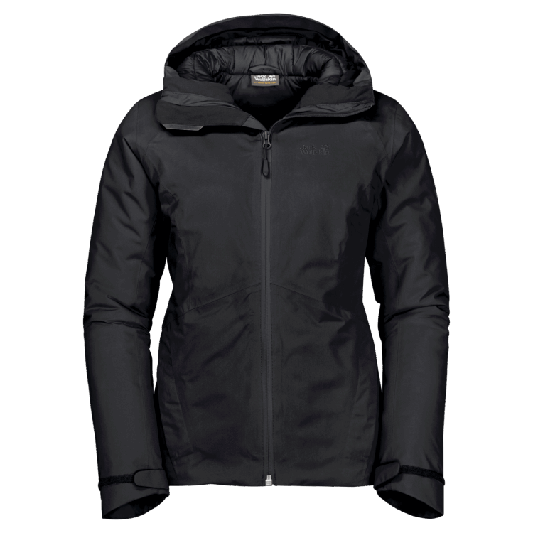 Black Brand Jack Wolfskin Collections Women's Argon Storm Jacket