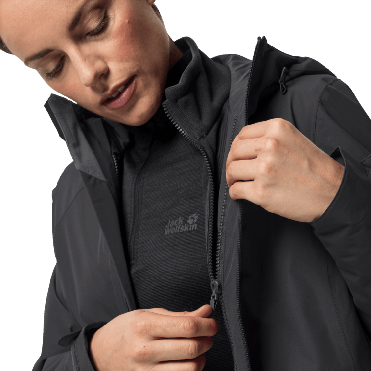 Black Origins Brand Jack Wolfskin Women's Norrland 3In1