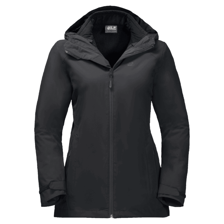 Black Origins Brand Jack Wolfskin Women's Norrland 3In1