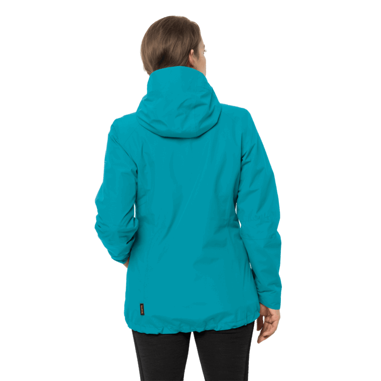 Dark Cyan Brand Women's Norrland 3In1 Brand Jack Wolfskin
