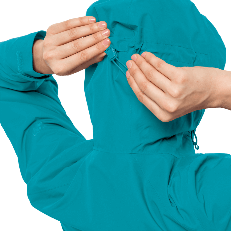 Dark Cyan Brand Women's Norrland 3In1 Brand Jack Wolfskin