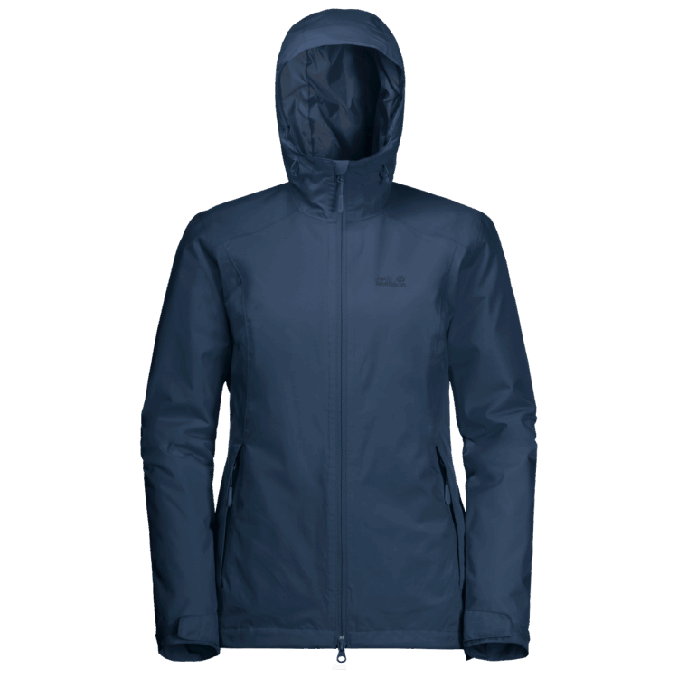Dark Indigo Women's Frosty Morning Jacket Brand Jack Wolfskin