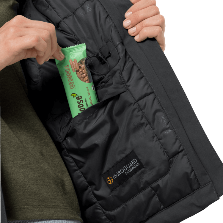 Hot Women's White Frost Jacket Brand Jack Wolfskin Black