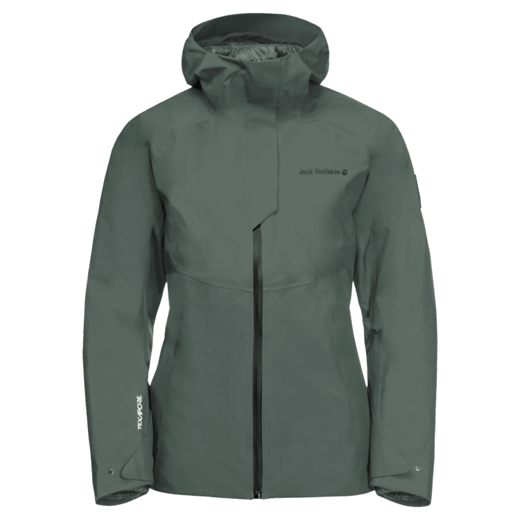 Fashion Brand Jack Wolfskin Women's Athletic 5In1 Hedge Green