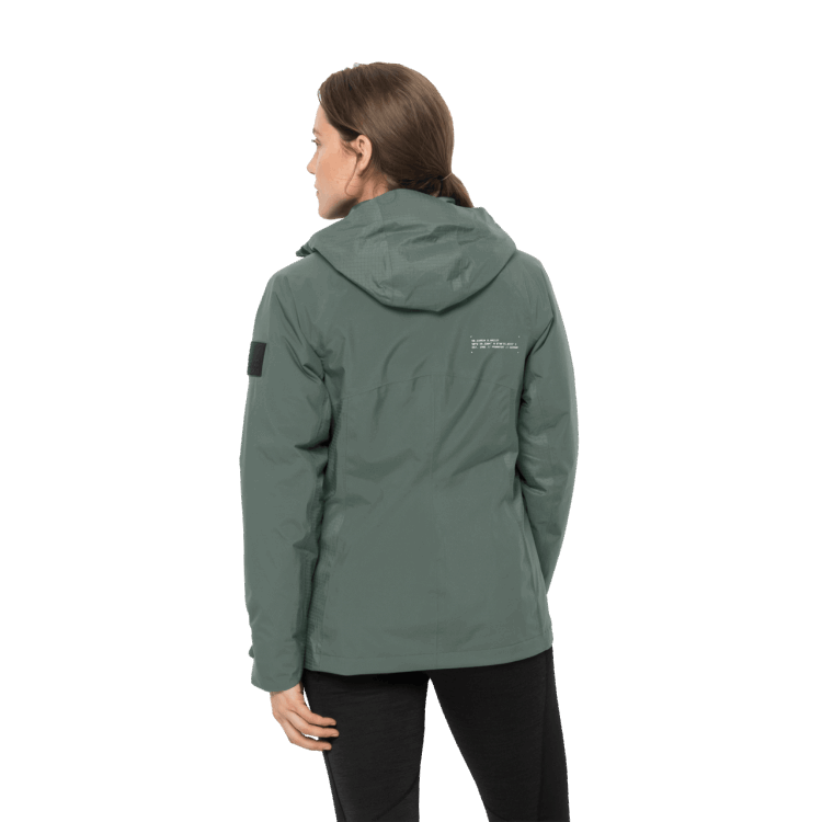 Fashion Brand Jack Wolfskin Women's Athletic 5In1 Hedge Green