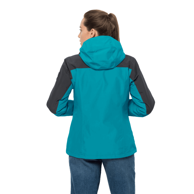 Women's Dna Rhapsody 3In1 Brand Jack Wolfskin Dark Cyan Origin