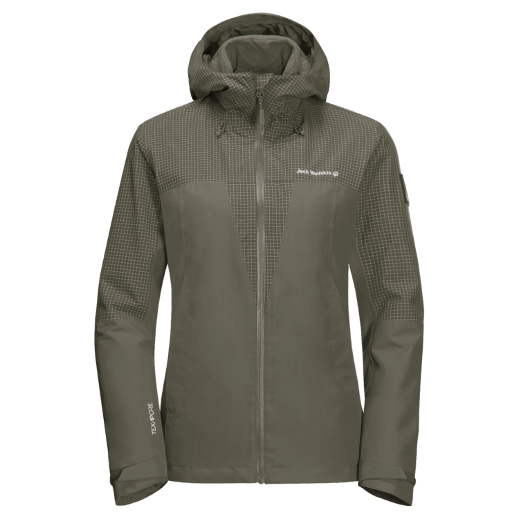 Women's Dna Rhapsody 3In1 Grape Leaf Brand Jack Wolfskin